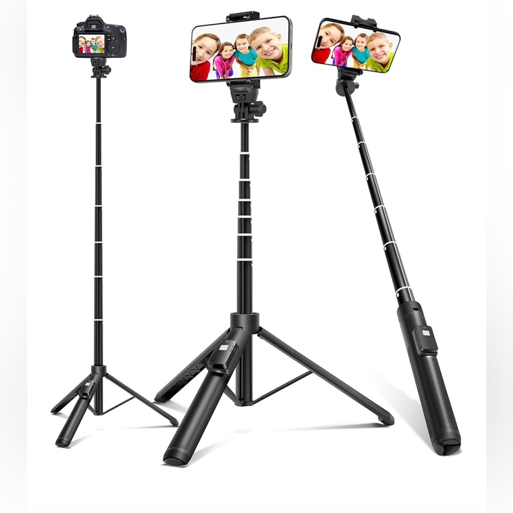 BZE Black Selfie Stick Tripod